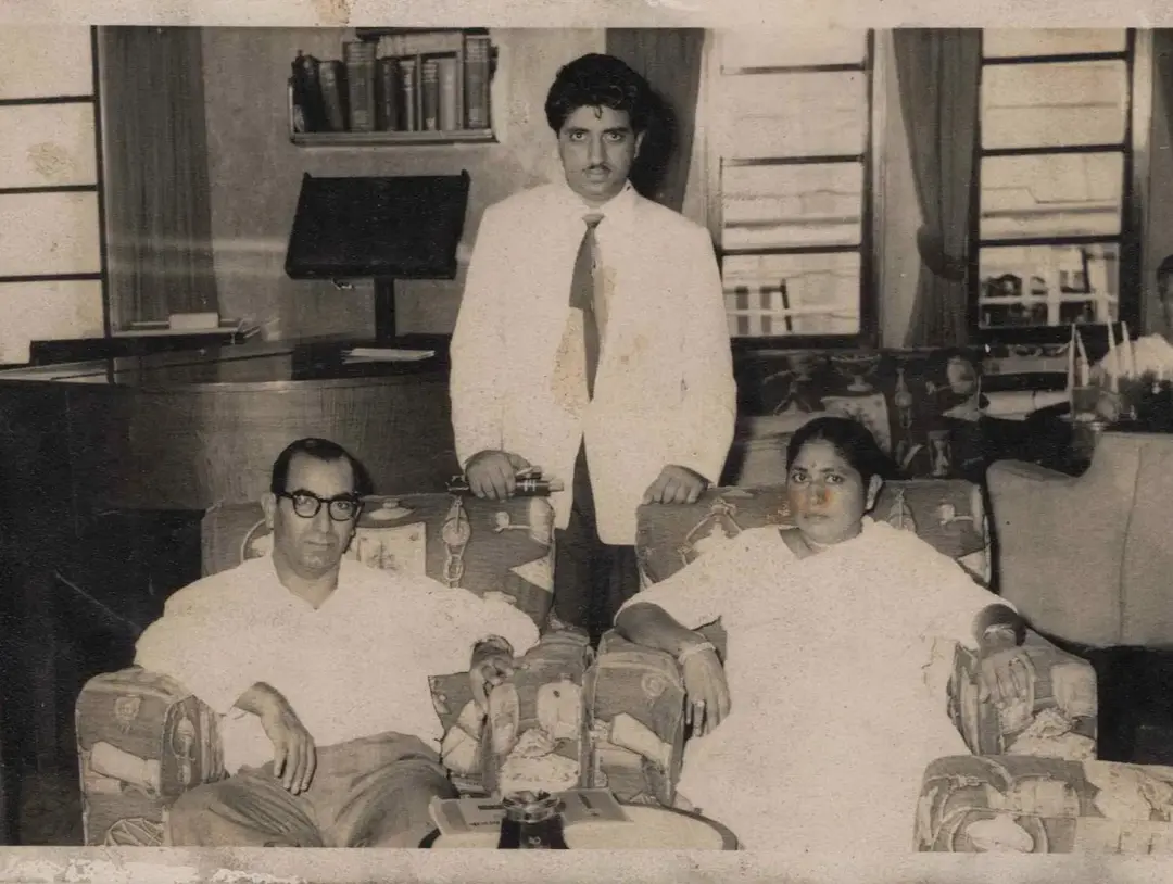 Archive photograph of Laxmi Tailors, suit tailor in Jakarta since 1949